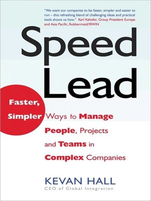 cover image of Speed Lead